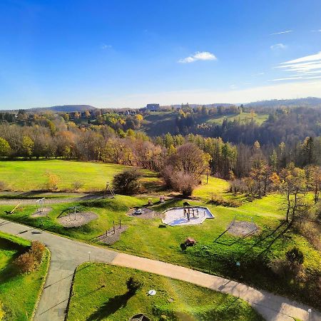 Apartment Brockenblick Mit Tollen Blick Und Schwimmbad Браунлаге Екстериор снимка
